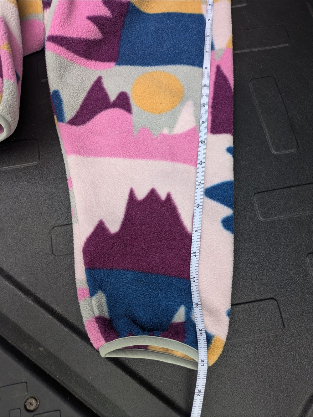 Patagonia Synchilla Half-Zip Fleece Pullover Frontera Marble Sz:M Outdoorsy Cozy - Picture 6 of 10